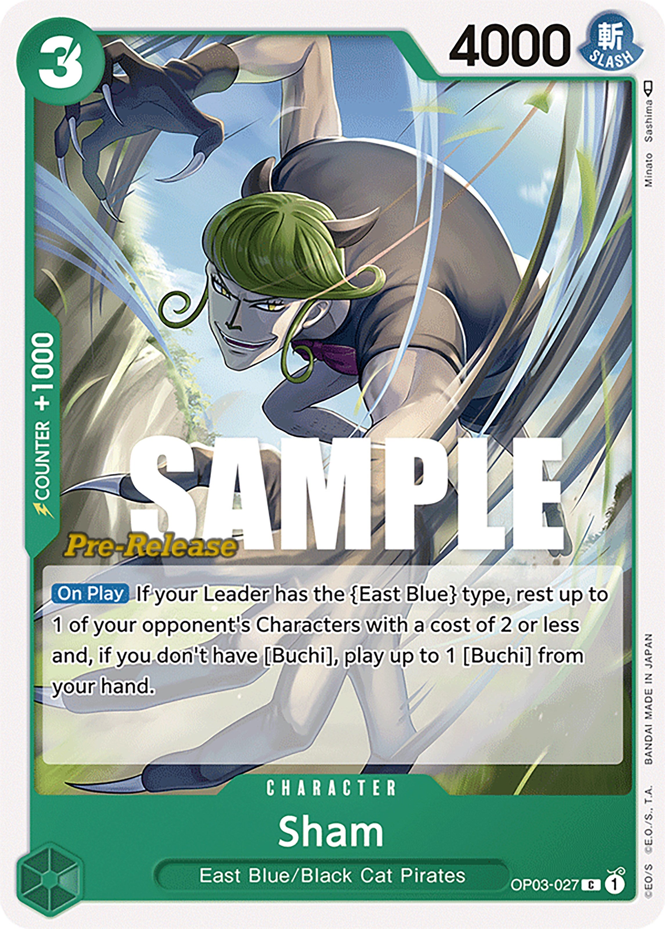 Sham [OP03 PRE - OP03-027]