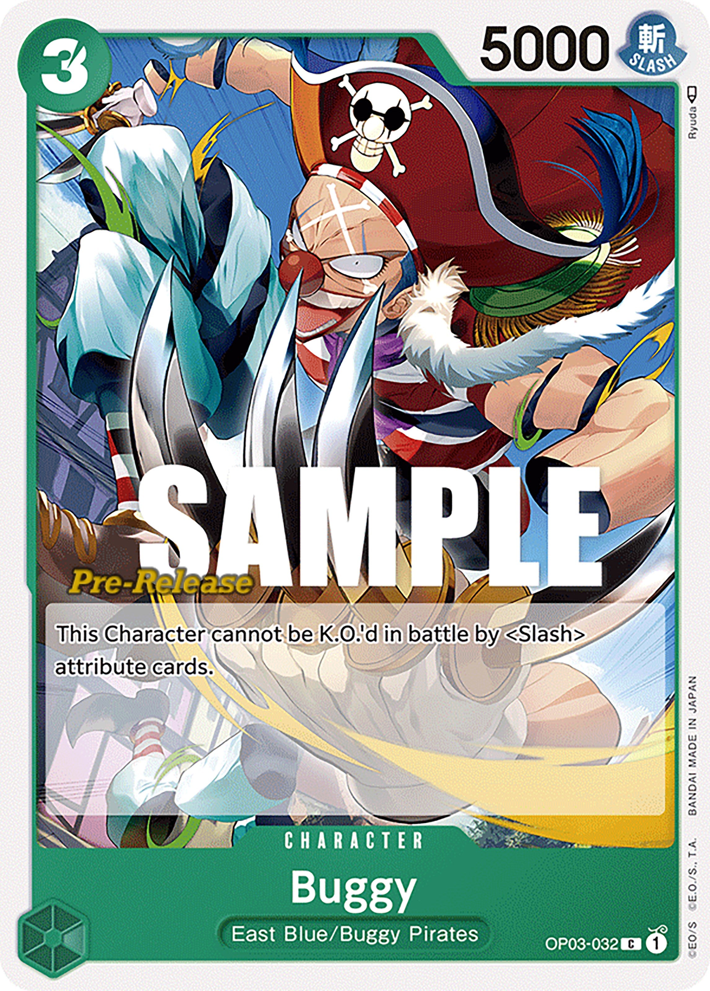 Buggy (032) [OP03 PRE - OP03-032]