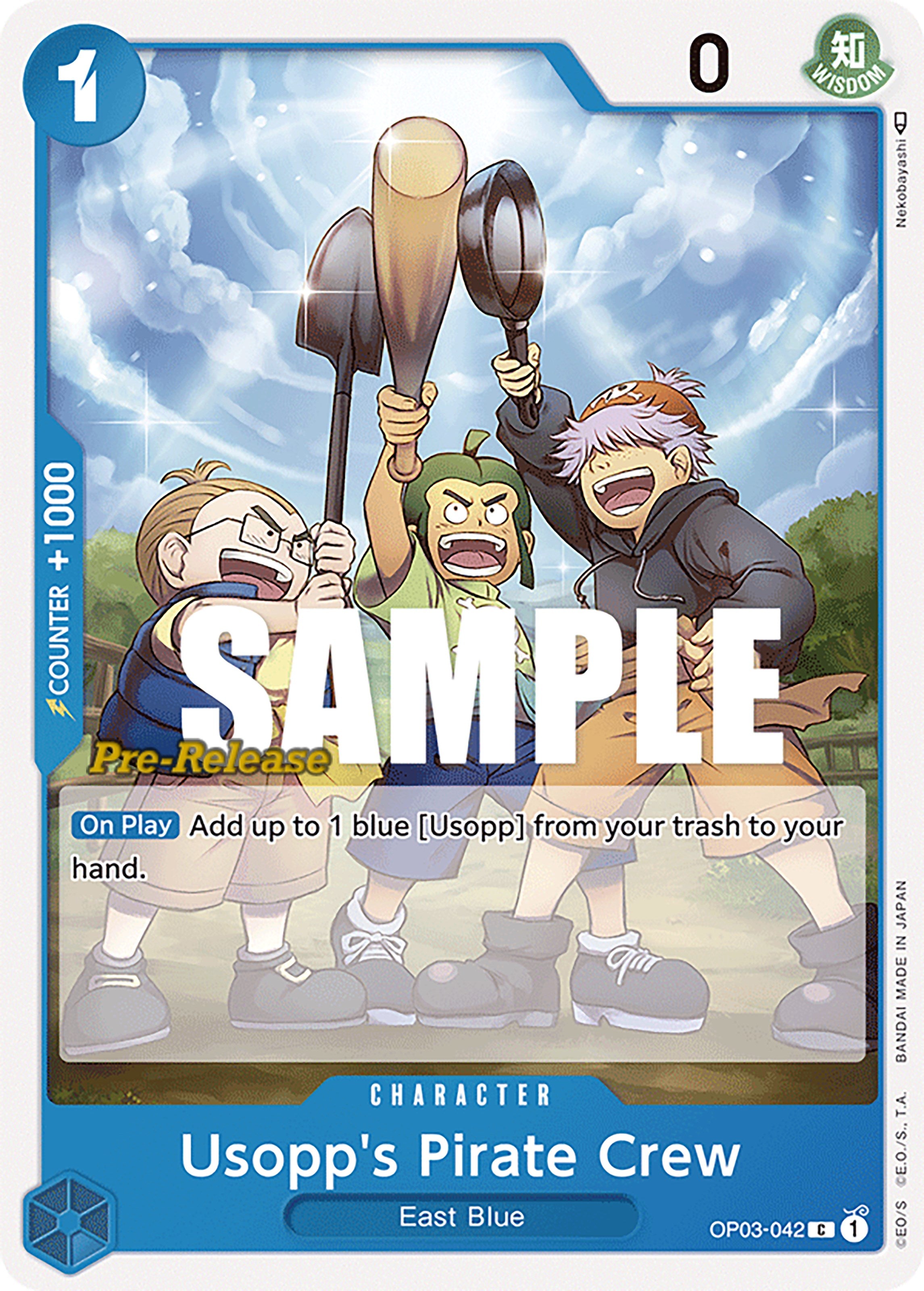 Usopp's Pirate Crew [OP03 PRE - OP03-042]