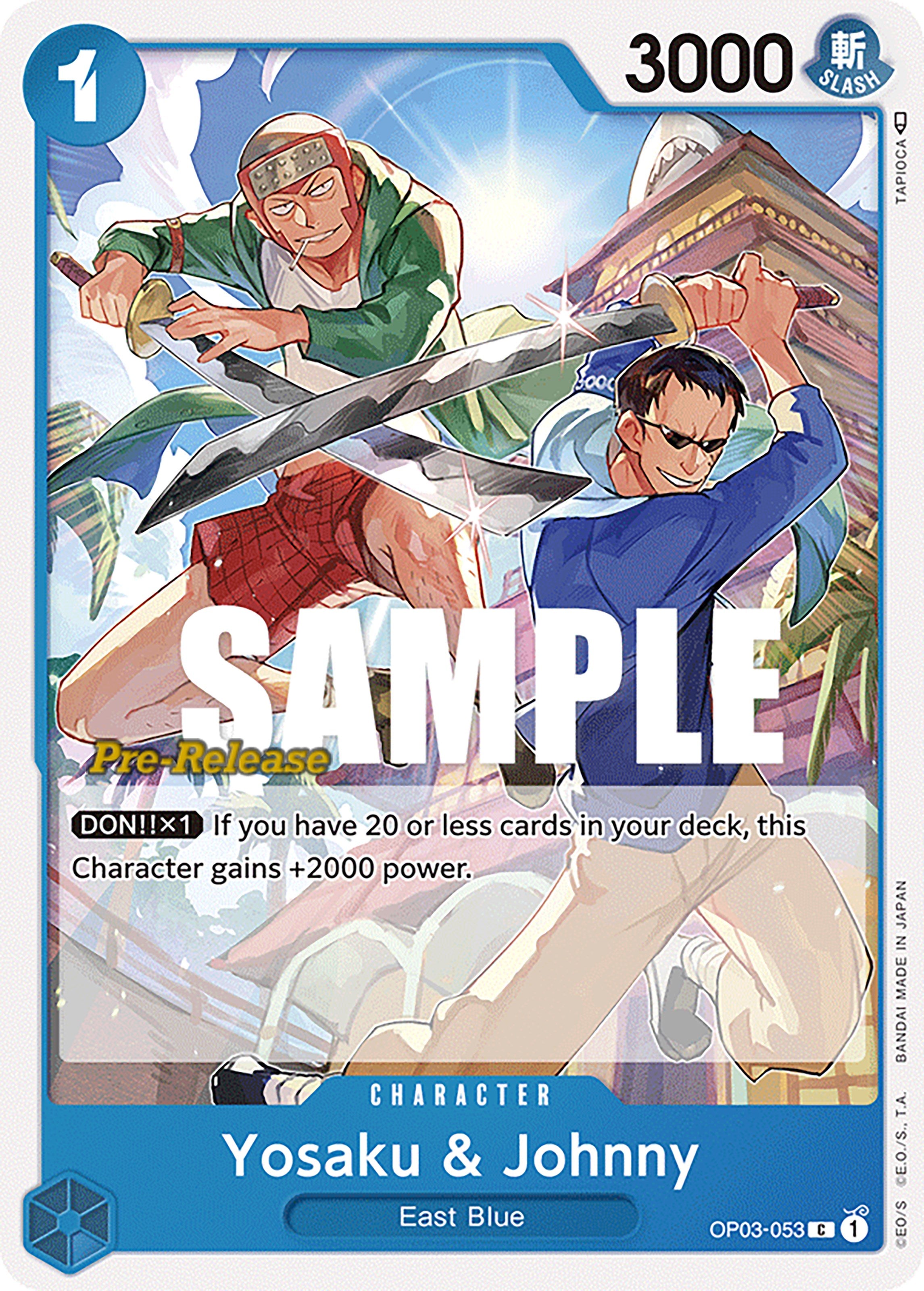 Yosaku & Johnny [OP03 PRE - OP03-053]