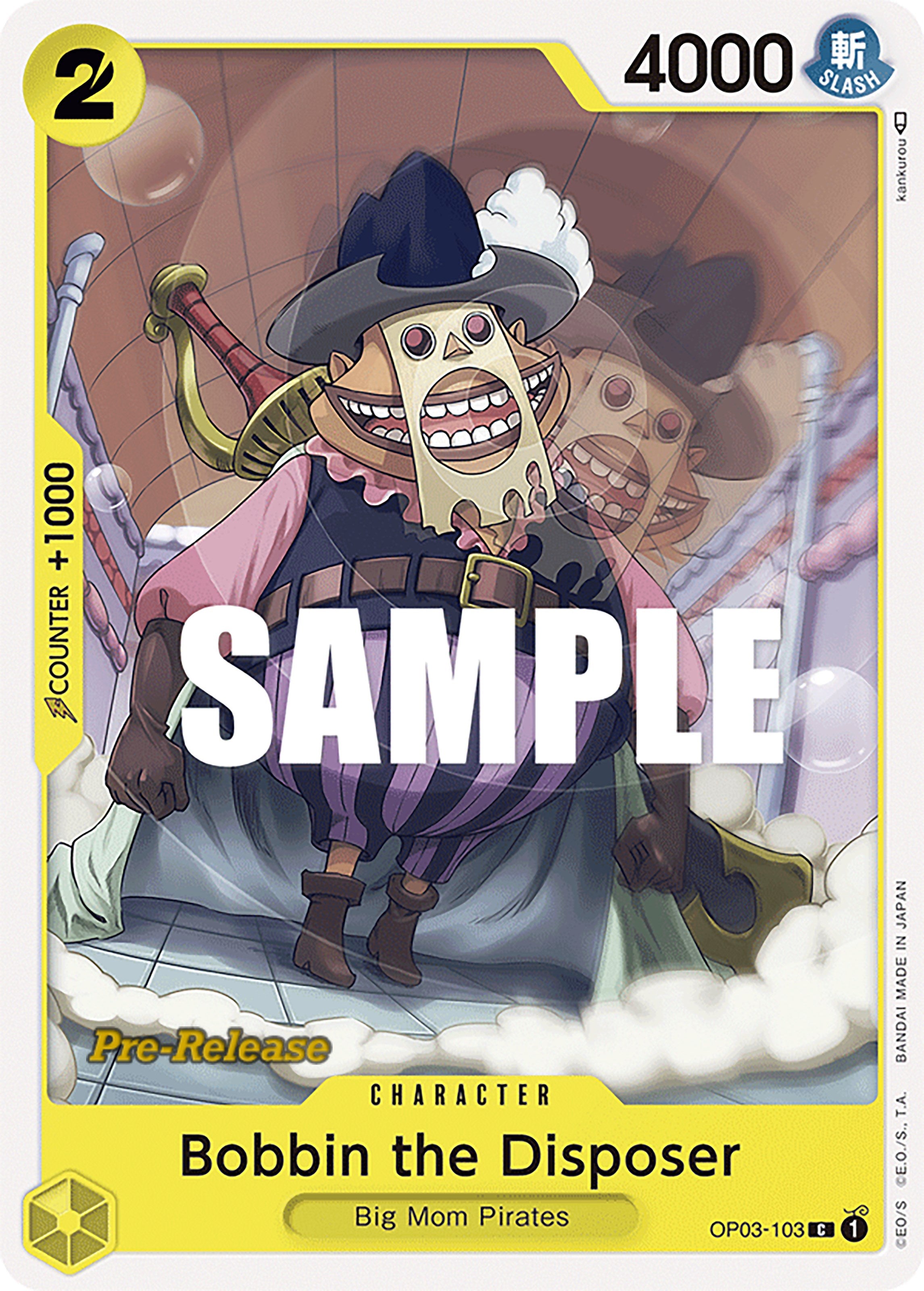 Bobbin the Disposer [OP03 PRE - OP03-103]