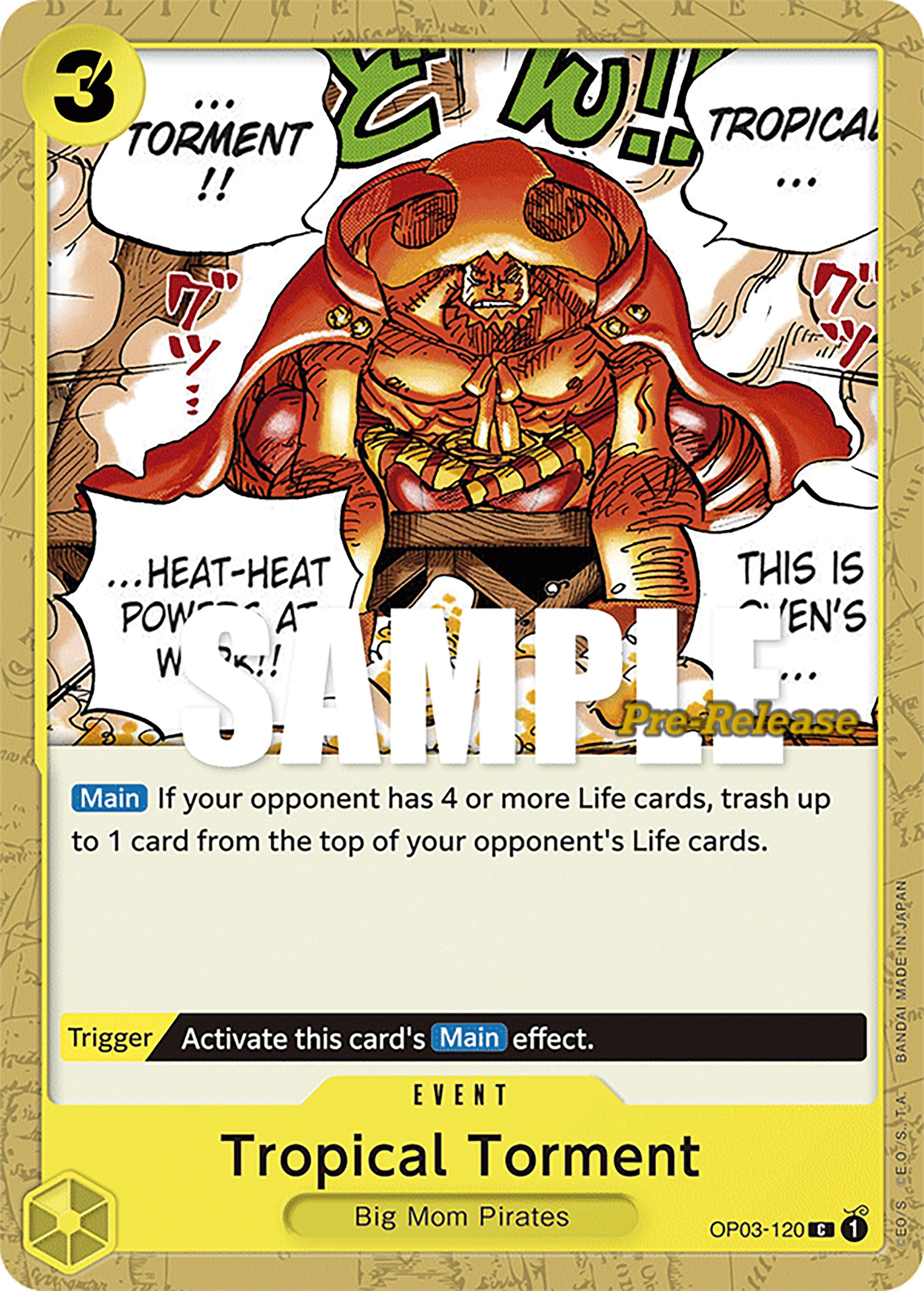 Tropical Torment [OP03 PRE - OP03-120]