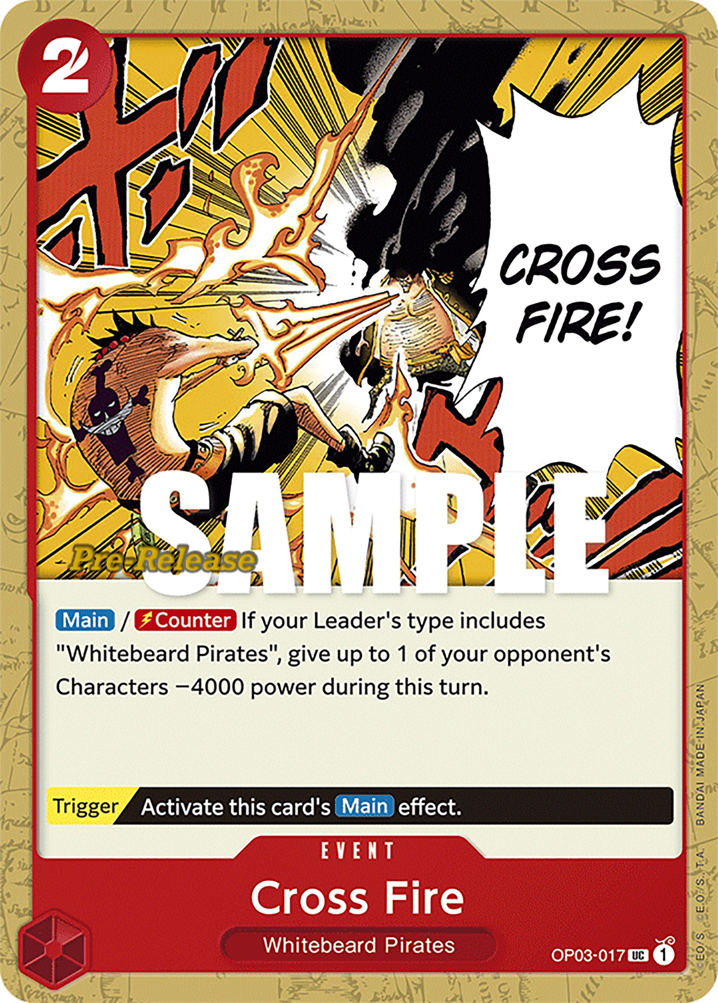 Cross Fire [OP03 PRE - OP03-017]