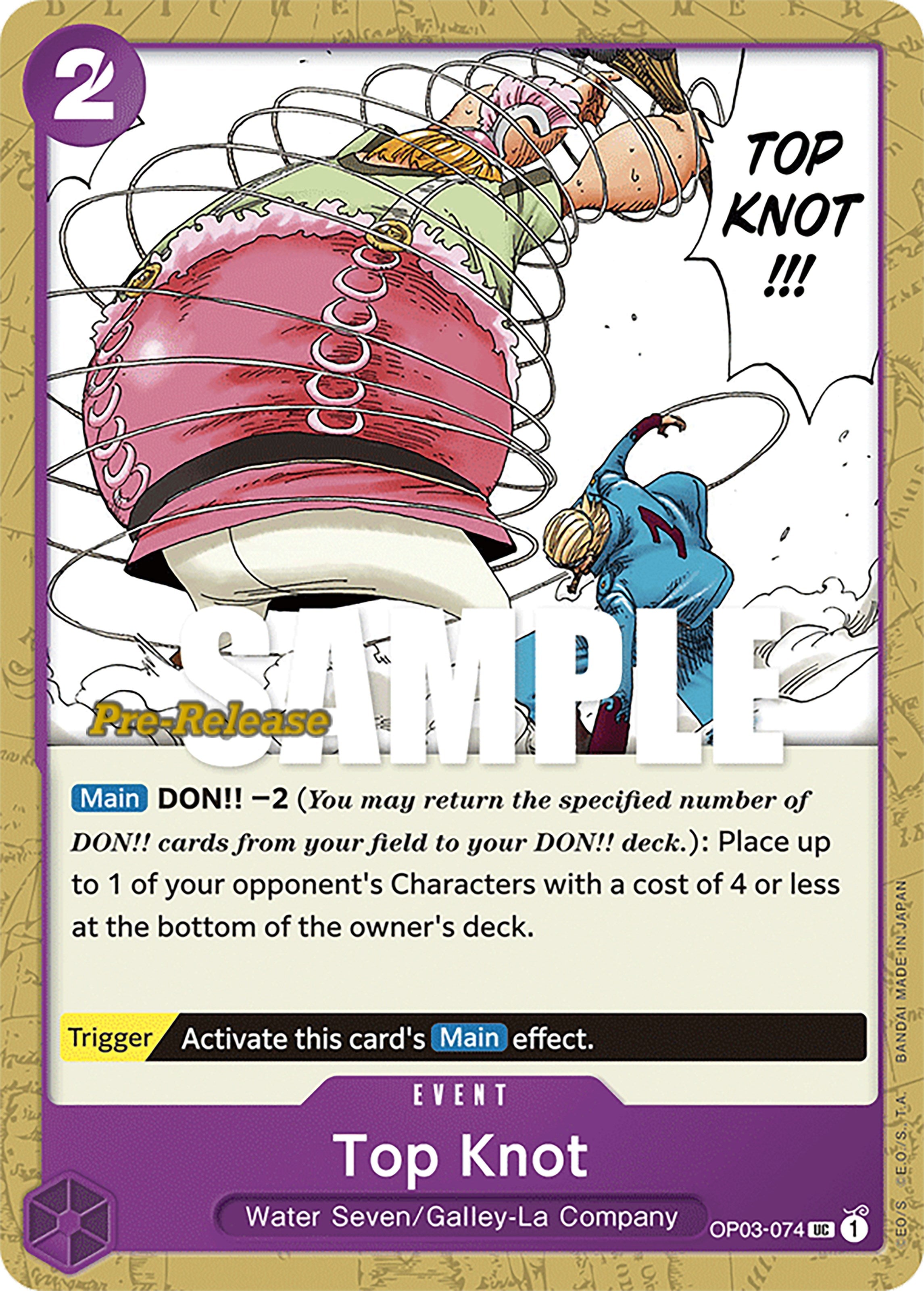 Top Knot [OP03 PRE - OP03-074]