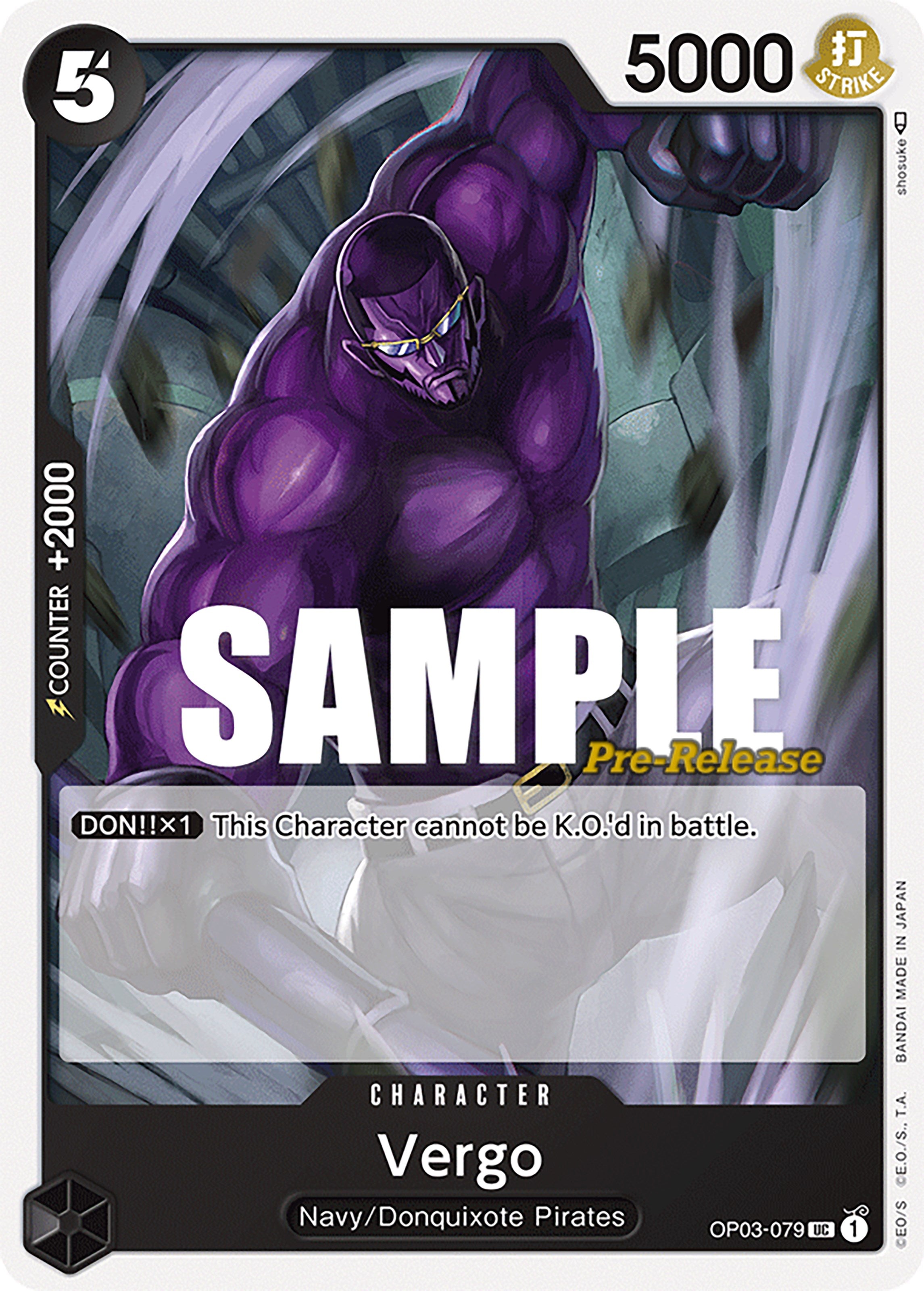 Vergo [OP03 PRE - OP03-079]