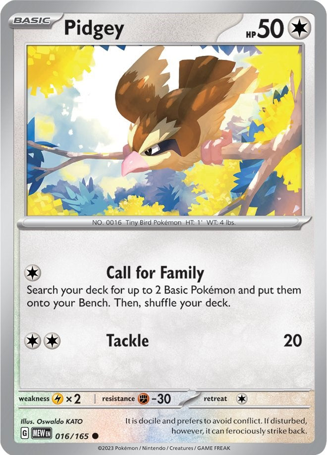 Pidgey [MEW - 016/165]