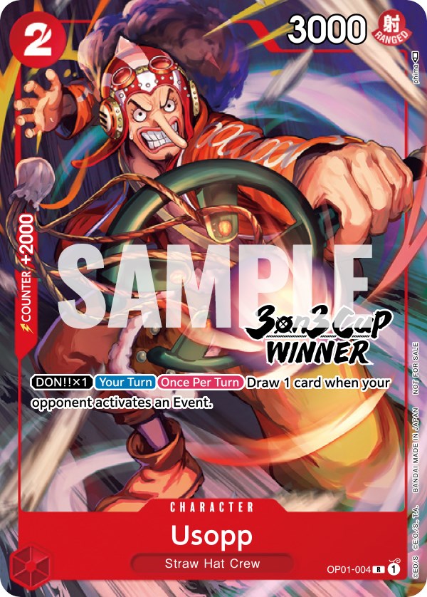 Usopp (3-on-3 Cup) [Winner] [OP-PR - OP01-004]