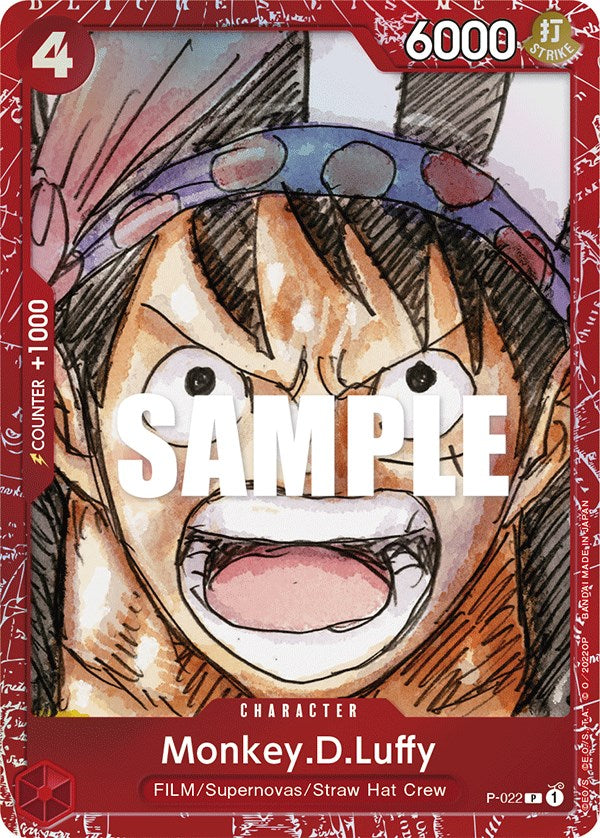Monkey.D.Luffy (Premium Card Collection -ONE PIECE FILM RED Edition-) [OP-PR - P-022]