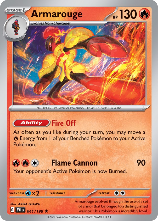 Armarouge - 041/198 (Line Holo) [MCAP - 041/198]