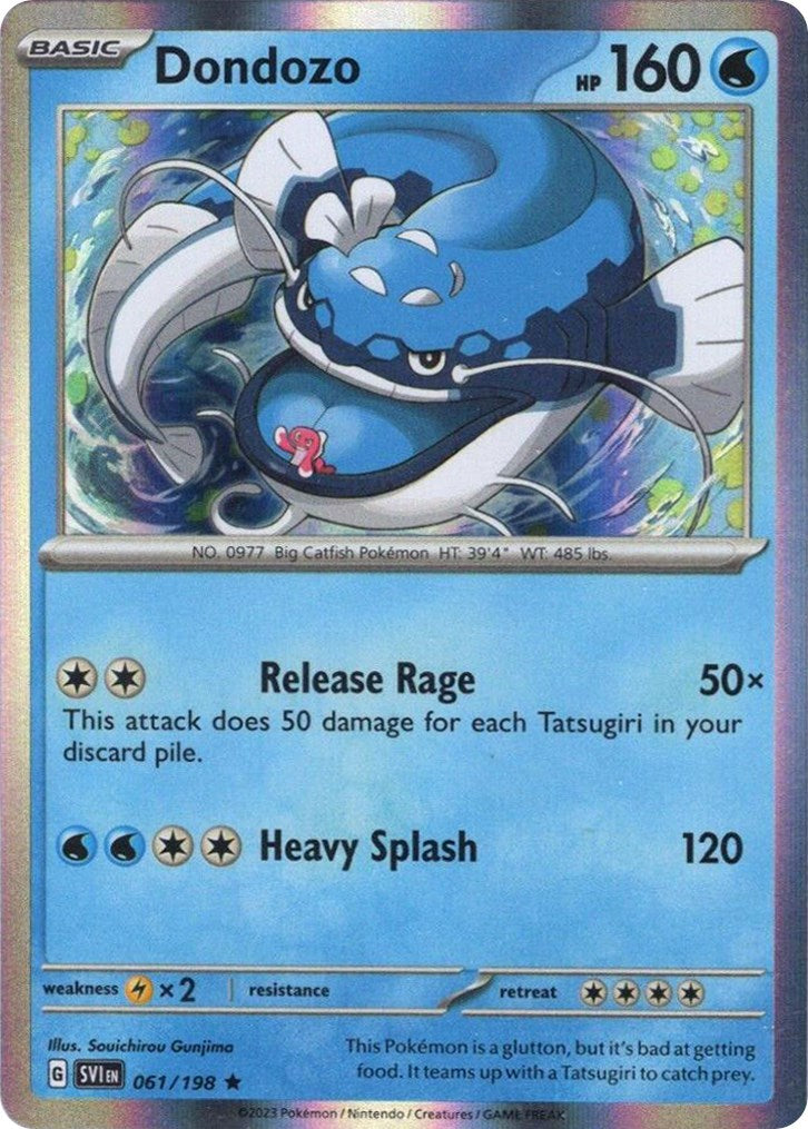 Dondozo - 061/198 (Line Holo) [MCAP - 061/198]