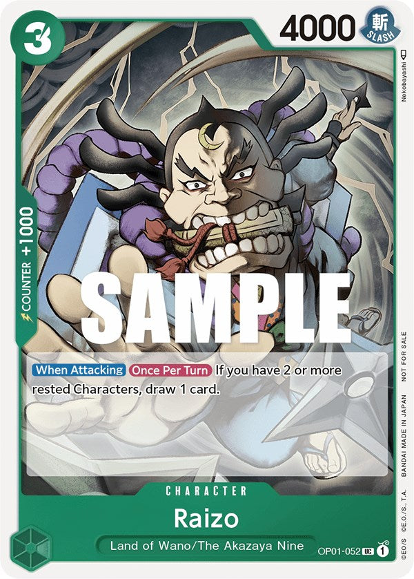 Raizo (Event Pack Vol. 2) [OP-PR - OP01-052]