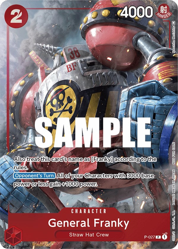 General Franky (Event Pack Vol. 2) [OP-PR - P-027]