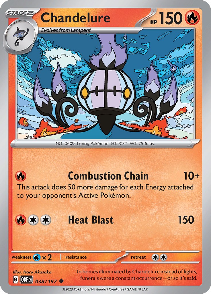 Chandelure [OBF - 038/197]