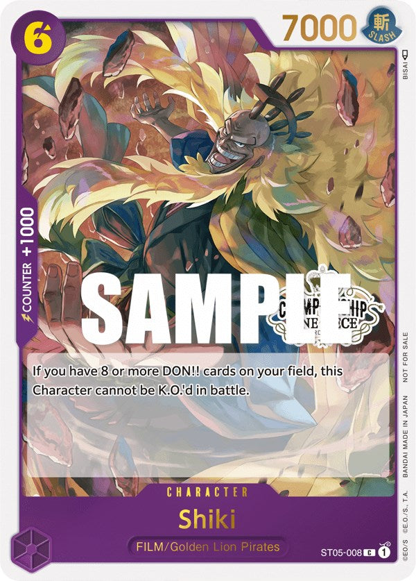 Shiki (Store Championship Participation Pack Vol. 2) [OP-PR - ST05-008]