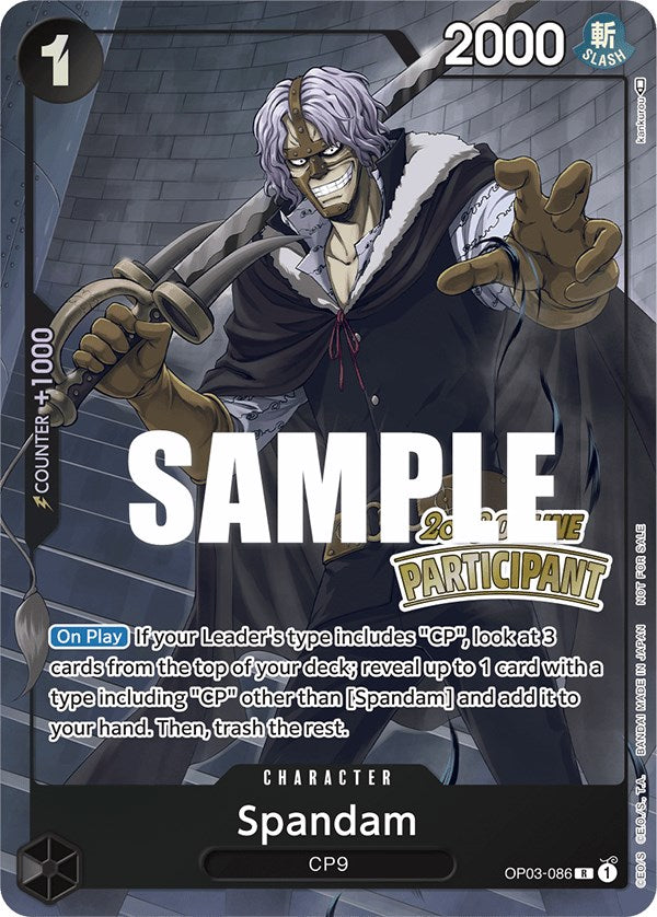 Spandam (Online Regional 2023) [Participant] [OP-PR - OP03-086]