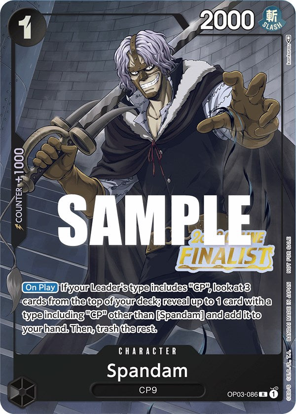 Spandam (Online Regional 2023) [Finalist] [OP-PR - OP03-086]