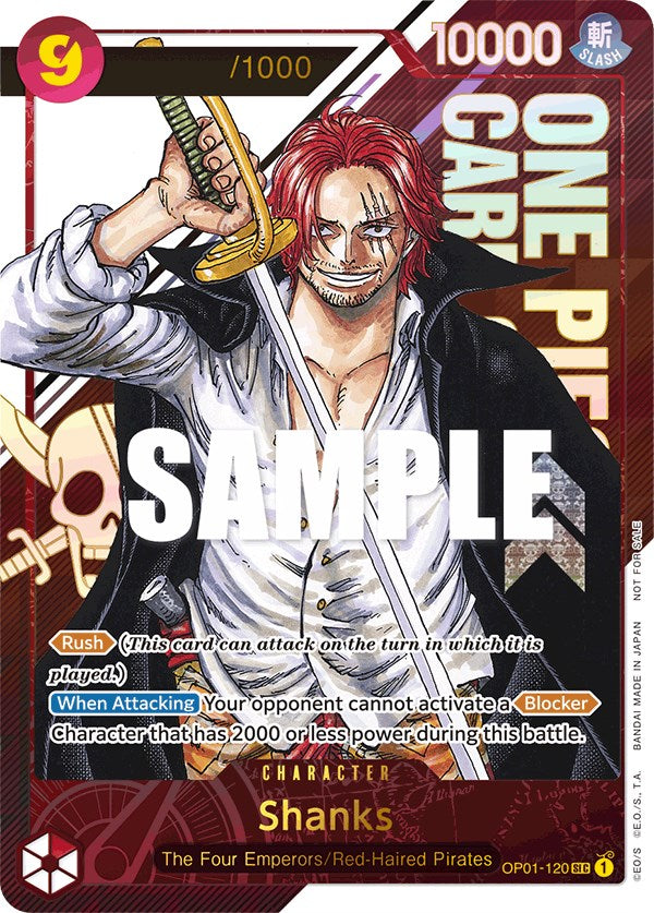 Shanks (Championship 2023) [Serial Number] [OP-PR - OP01-120]