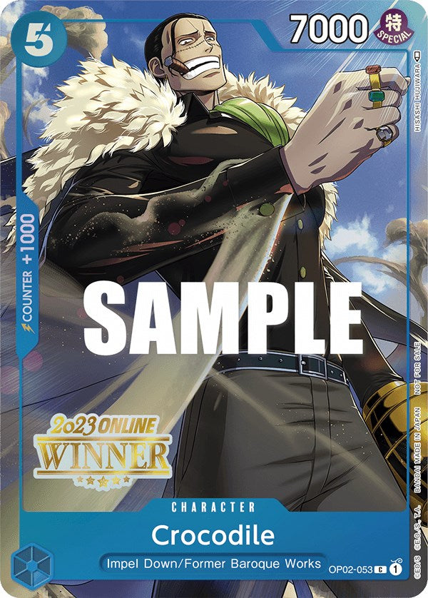 Crocodile (Online Regional 2023) [Winner] [OP-PR - OP02-053]