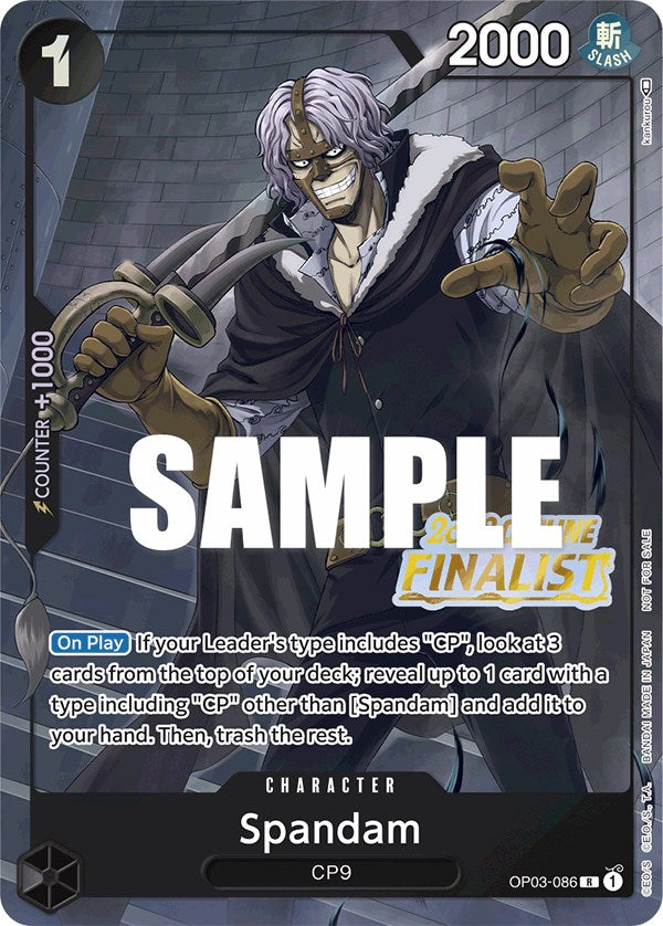 Spandam (Offline Regional 2023) [Finalist] [OP-PR - OP03-086]