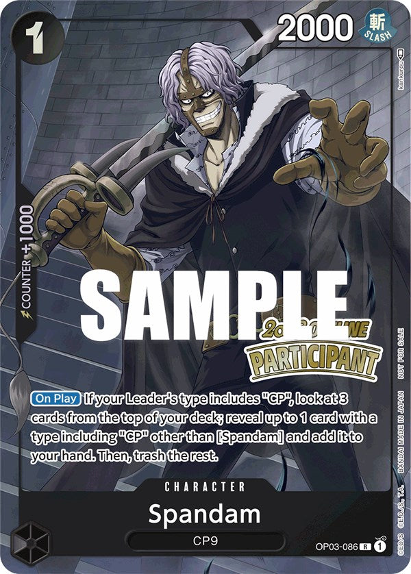 Spandam (Offline Regional 2023) [Participant] [OP-PR - OP03-086]