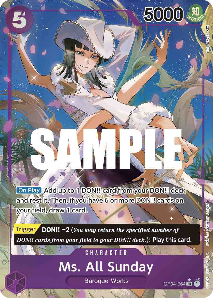 Ms. All Sunday (Alternate Art) [OP04 - OP04-064]