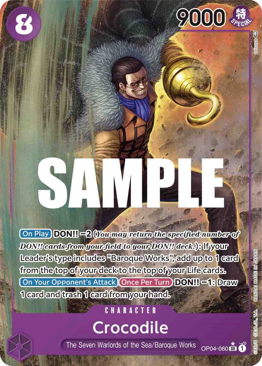Crocodile (060) (Alternate Art) [OP04 - OP04-060]