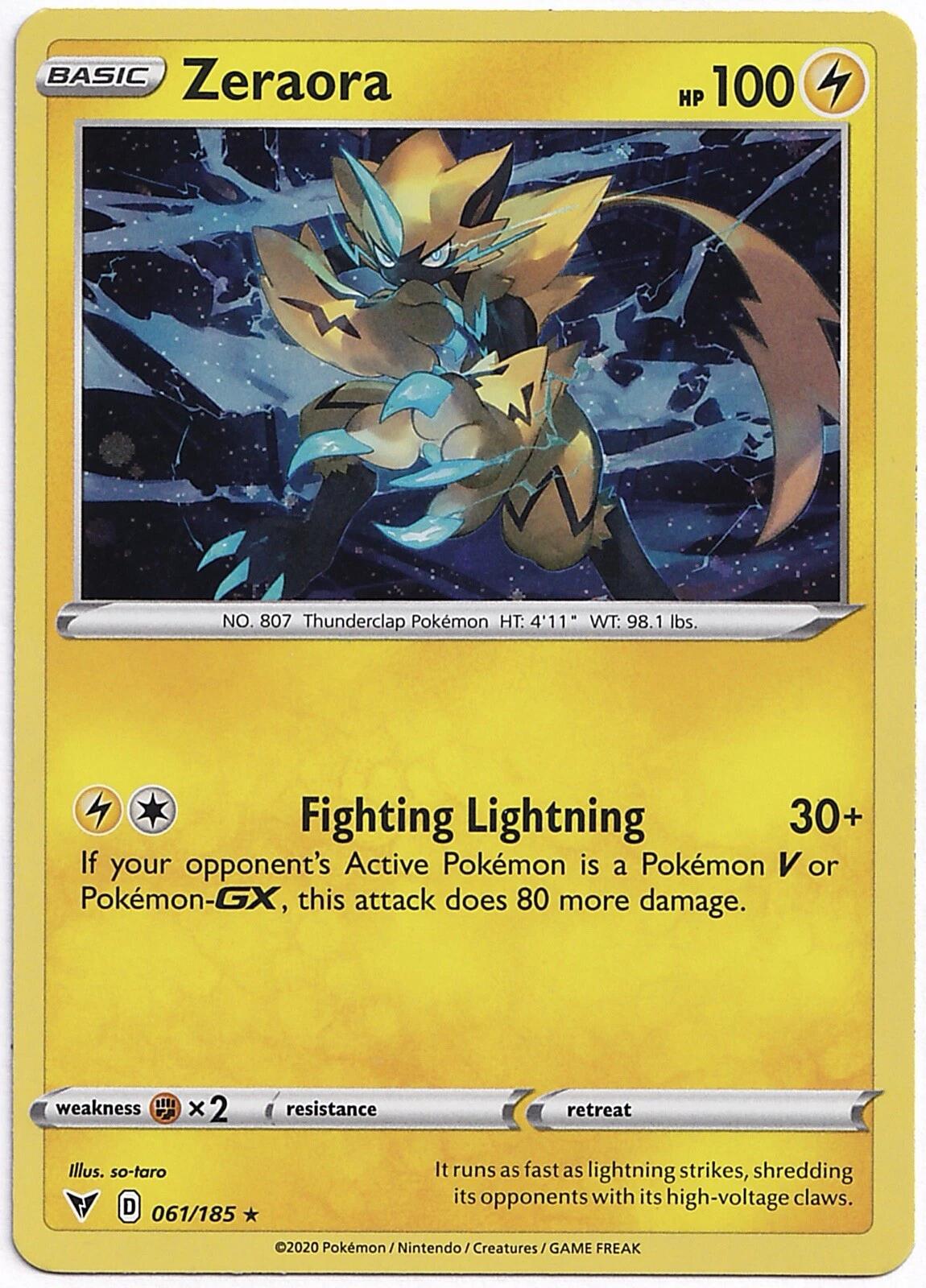 Zeraora - 061/185 (Cosmos Holo) [MCAP - 061/185]