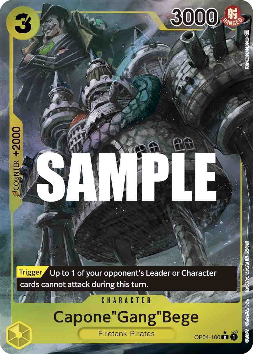 Capone"Gang"Bege (Alternate Art) [OP04 - OP04-100]