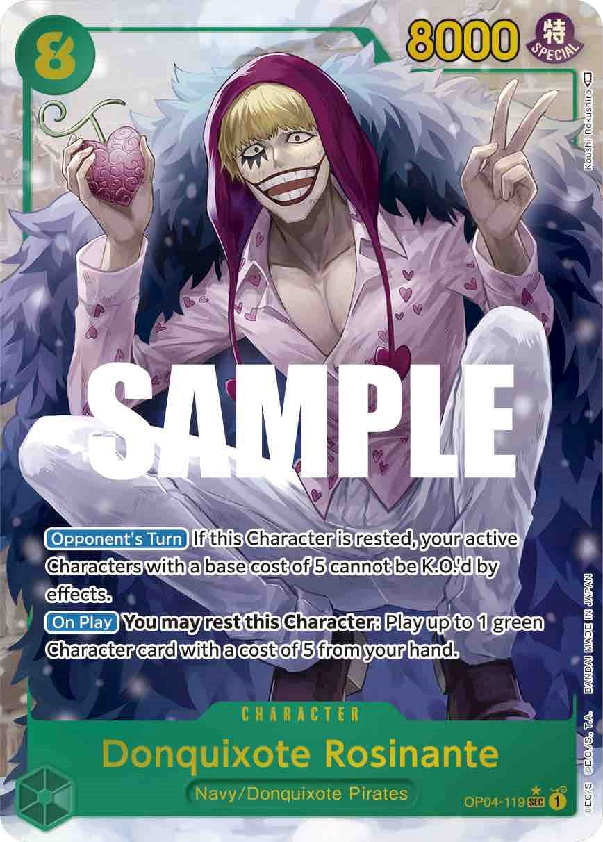 Donquixote Rosinante (Alternate Art) [OP04 - OP04-119]