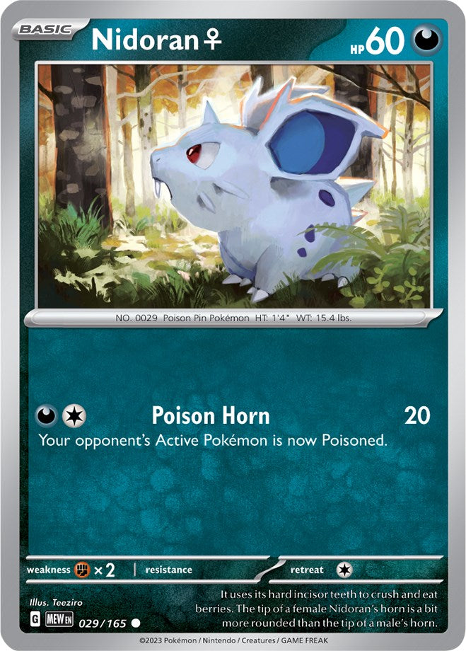 Nidoran F [MEW - 029/165]