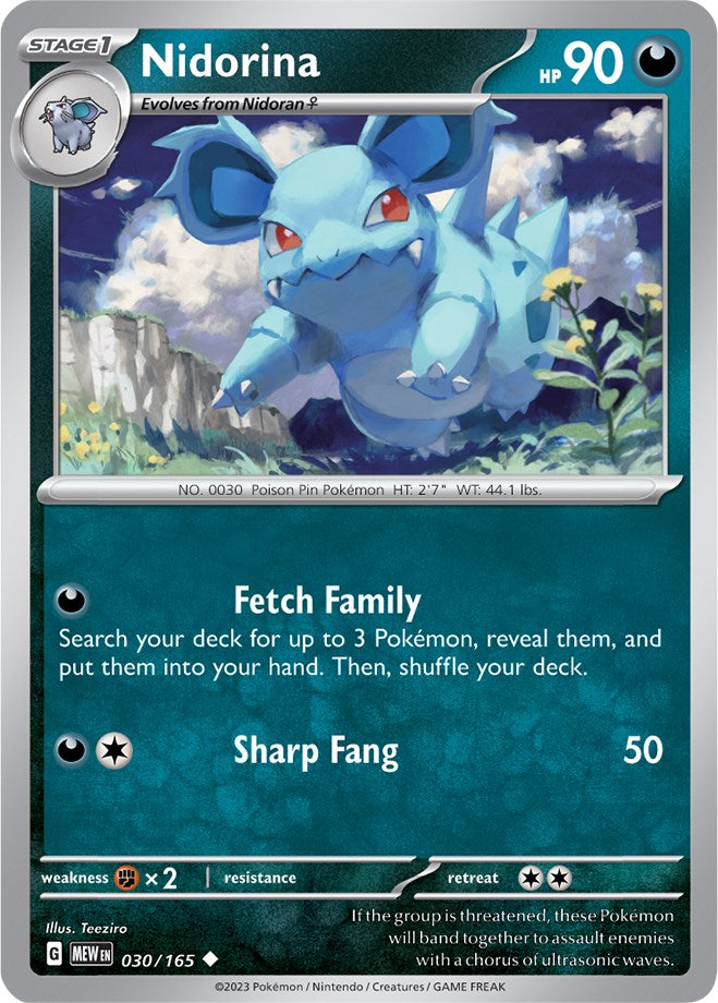 Nidorina [MEW - 030/165]