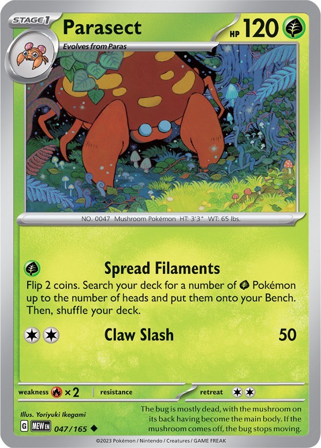 Parasect [MEW - 047/165]