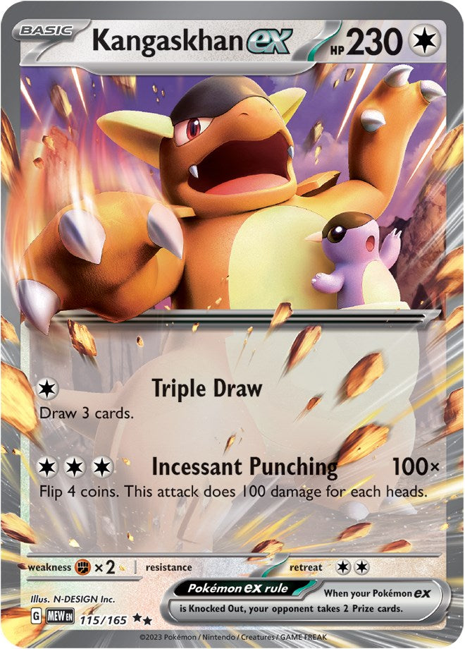 Kangaskhan ex - 115/165 [MEW - 115/165]