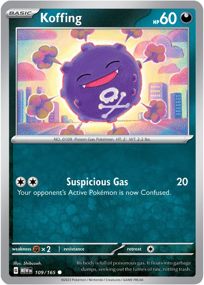 Koffing [MEW - 109/165]