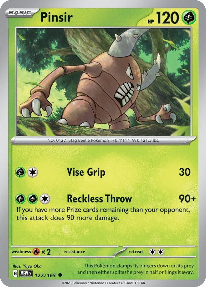 Pinsir [MEW - 127/165]