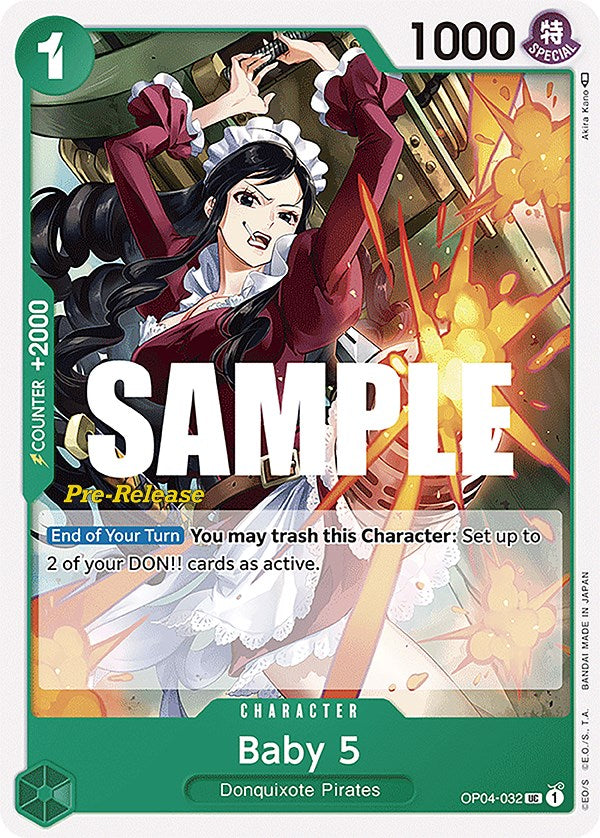 Baby 5 [OP04 PRE - OP04-032]