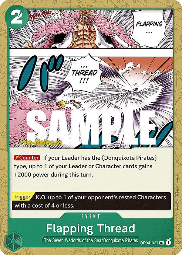 Flapping Thread [OP04 PRE - OP04-037]