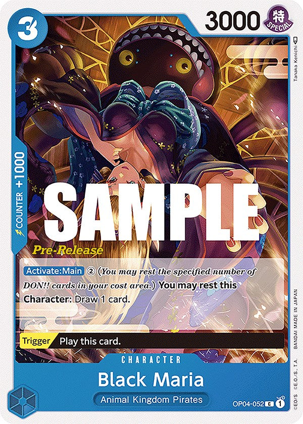 Black Maria [OP04 PRE - OP04-052]