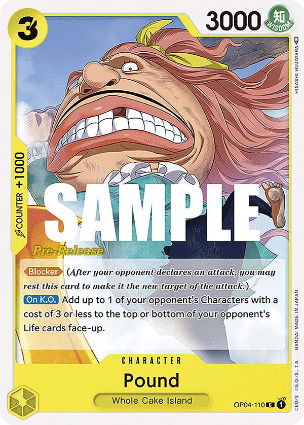 Pound [OP04 PRE - OP04-110]