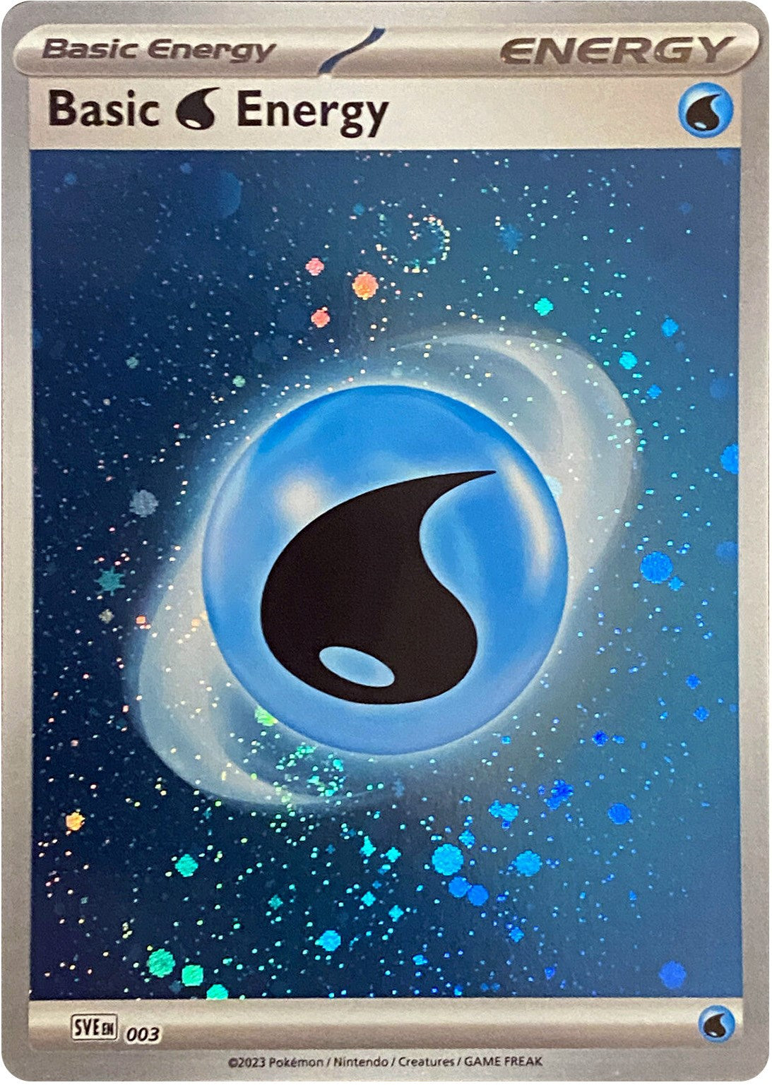 Basic Water Energy (Cosmos Holo) [SVE - 003]