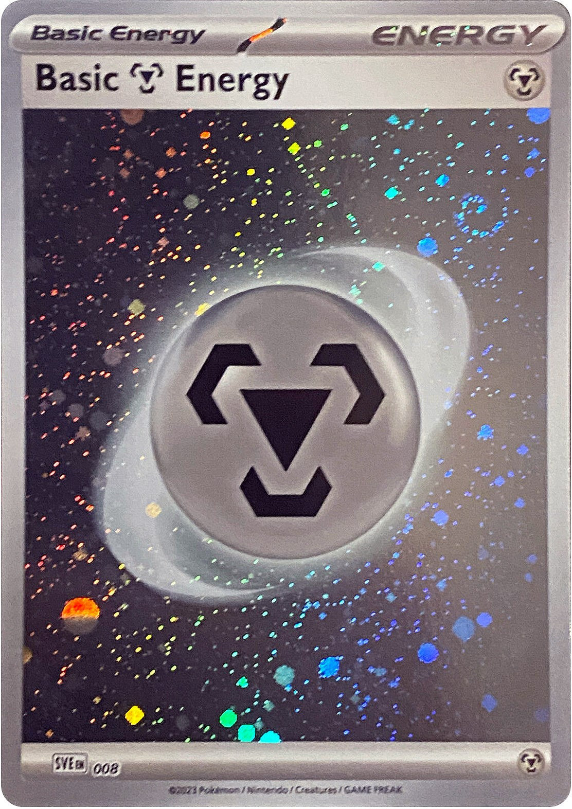 Basic Metal Energy (Cosmos Holo) [SVE - 008]