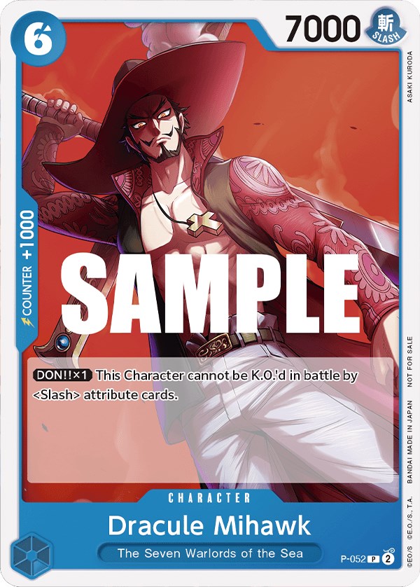 Dracule Mihawk (Sealed Battle Kit Vol. 1) [OP-PR - P-052]