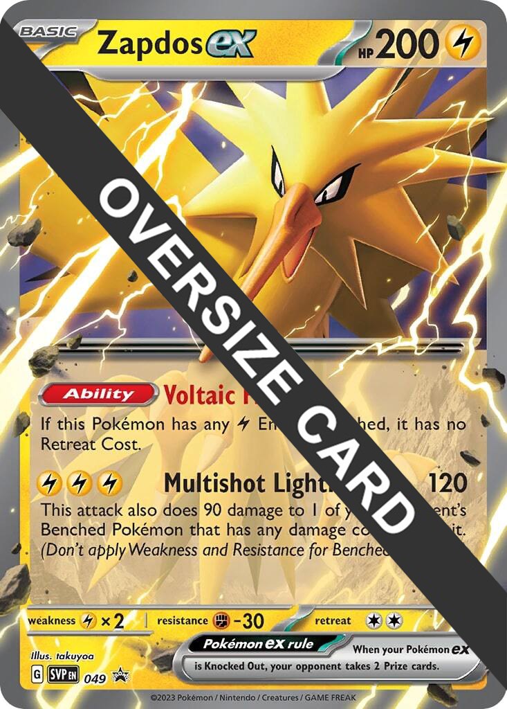 Zapdos ex - 049 [PR - 049]