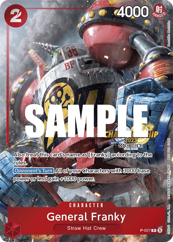 General Franky (CS 2023 Event Pack) [OP-PR - P-027]