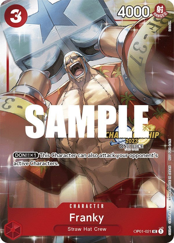 Franky (CS 2023 Celebration Pack) [OP-PR - OP01-021]