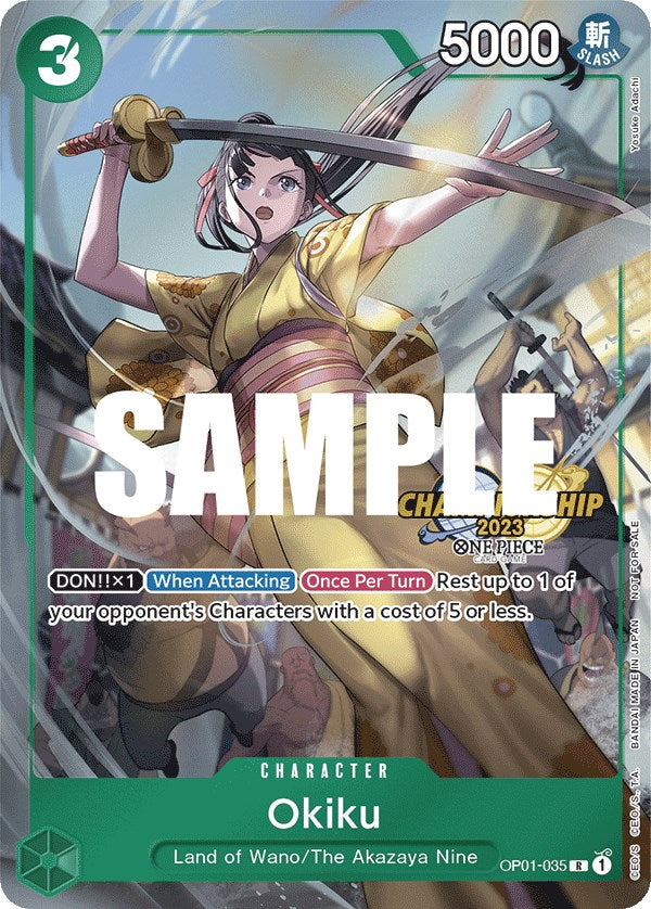 Okiku (CS 2023 Celebration Pack) [OP-PR - OP01-035]