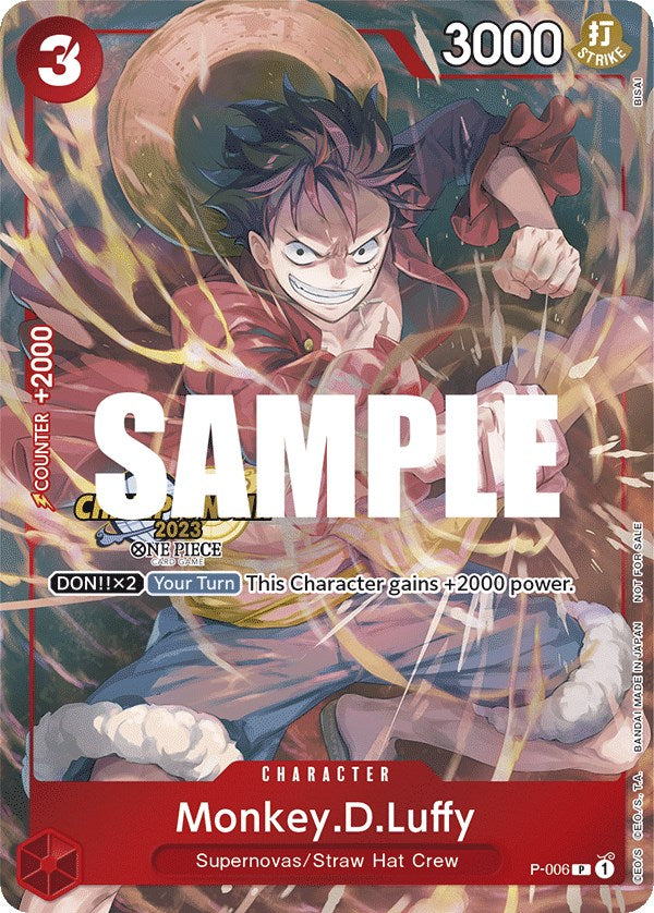 Monkey.D.Luffy (006) (CS 2023 Celebration Pack) [OP-PR - P-006]