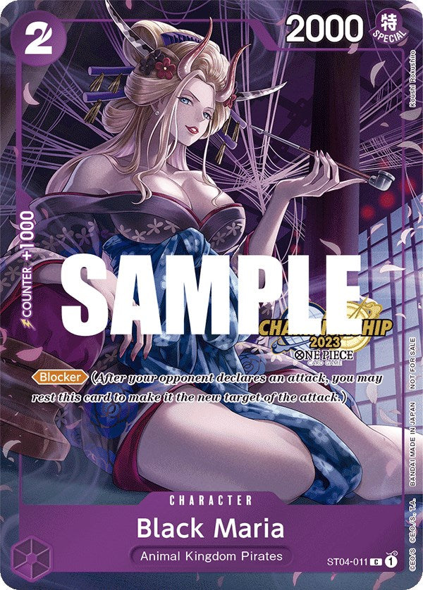 Black Maria (CS 2023 Celebration Pack) [OP-PR - ST04-011]