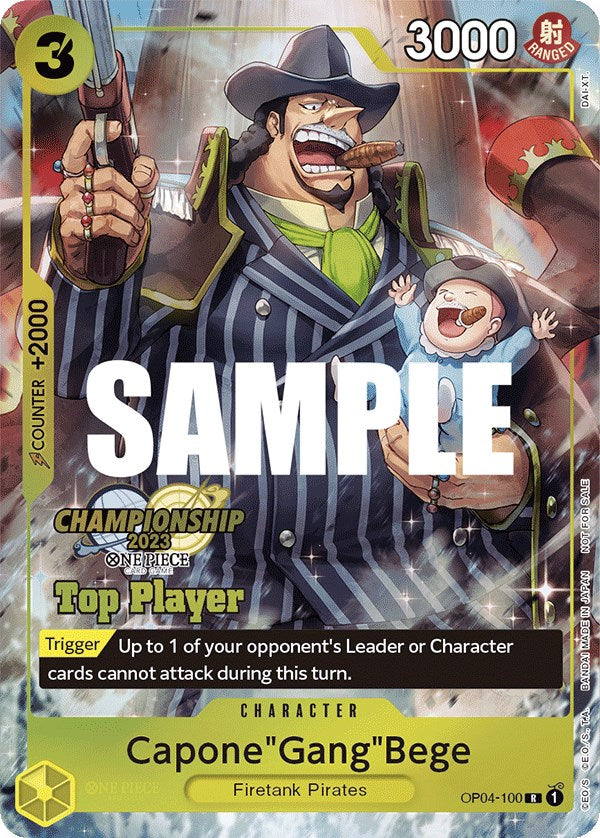 Capone"Gang"Bege (CS 2023 Top Players Pack) [OP-PR - OP04-100]