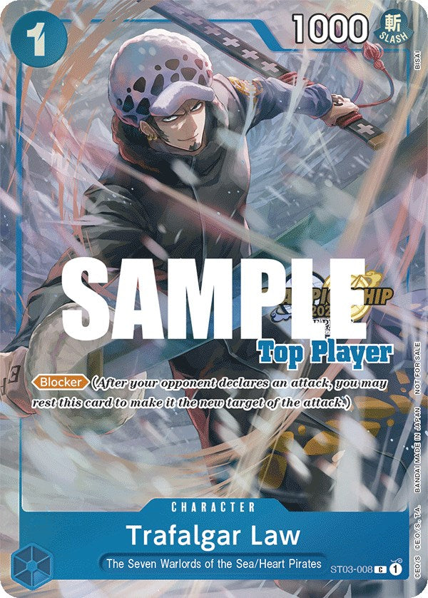 Trafalgar Law (CS 2023 Top Players Pack) [OP-PR - ST03-008]